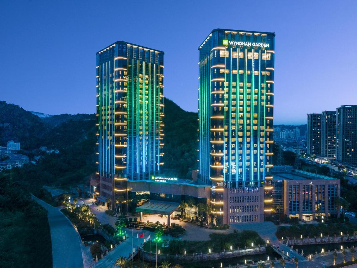 ホテル Wyndham Garden Yuhuan Downtown 台州市 エクステリア 写真